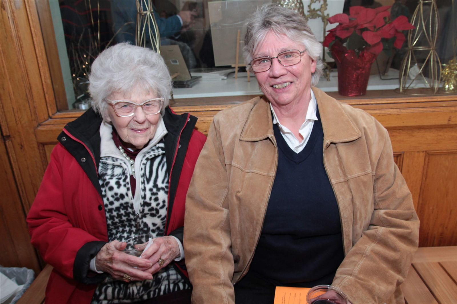 Smiles at Art Off the Wall in Carnegie Art Center